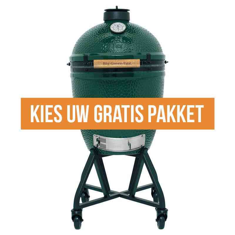 Big Green Egg Large + IntEGGrated Nest+Handler – De meest mobiele Large - ervaring - Stookrijk