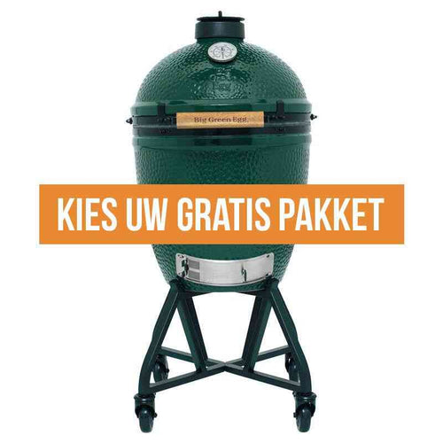 Big Green Egg Large + IntEGGrated Nest+Handler – De meest mobiele Large - ervaring - Stookrijk