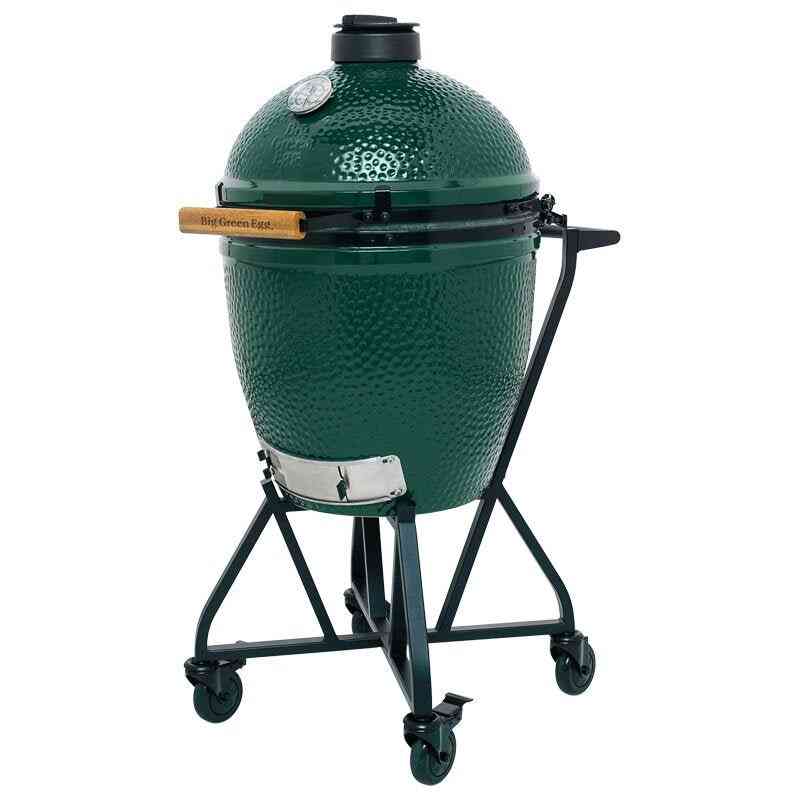 Big Green Egg Large + IntEGGrated Nest+Handler – De meest mobiele Large - ervaring - Stookrijk