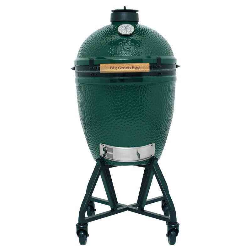 Big Green Egg Large + IntEGGrated Nest+Handler – De meest mobiele Large - ervaring - Stookrijk