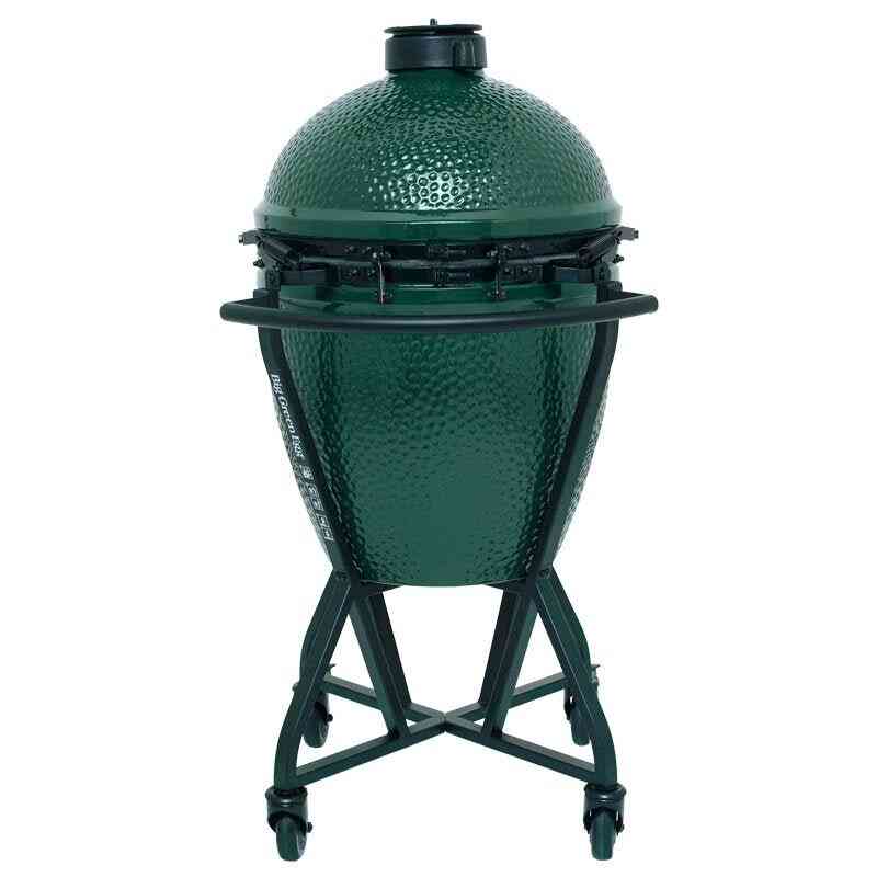 Big Green Egg Large + IntEGGrated Nest+Handler – De meest mobiele Large - ervaring - Stookrijk