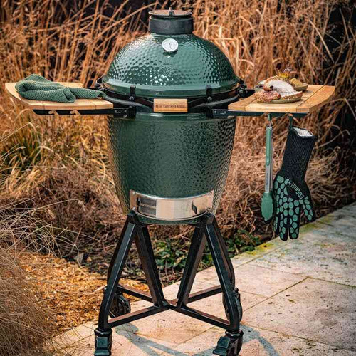 Big Green Egg Medium Compleet – De Mobiele Alles - in - één Set - Stookrijk