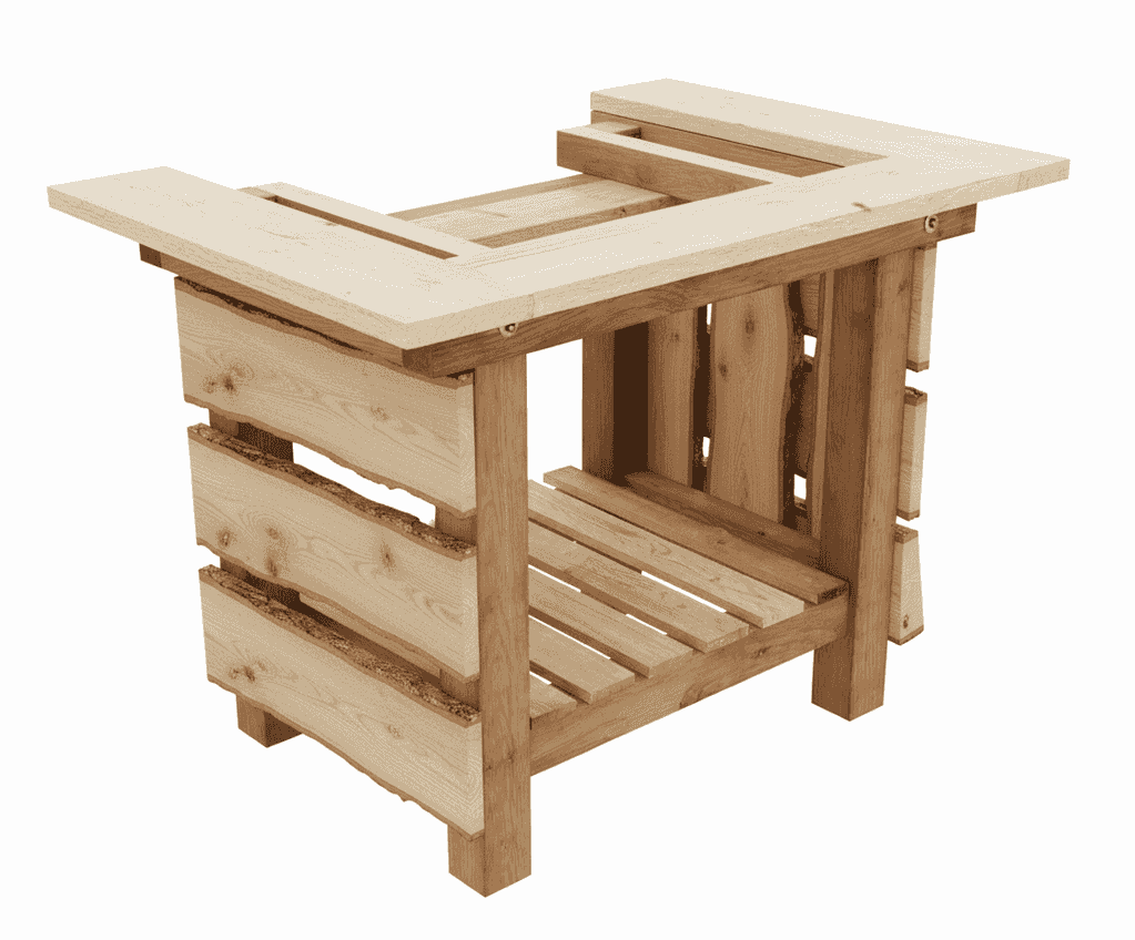 Douglas Hout Pizzaoven Onderstel Stroken - Stookrijk