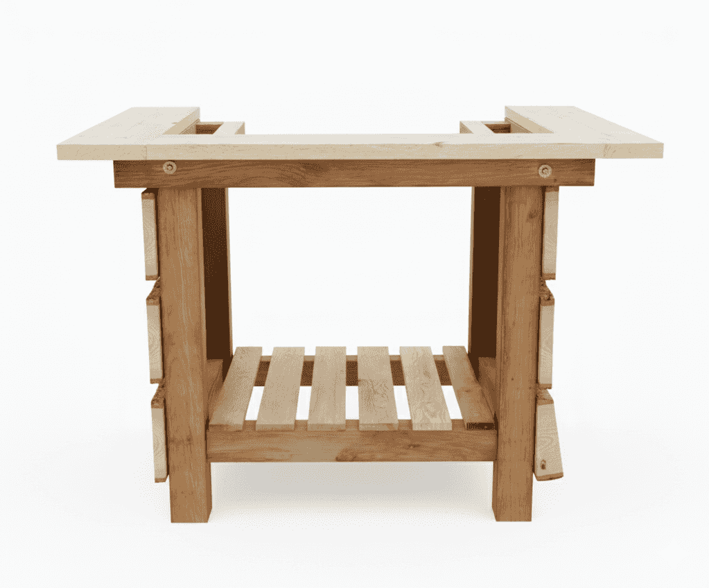 Douglas Hout Pizzaoven Onderstel Stroken - Stookrijk