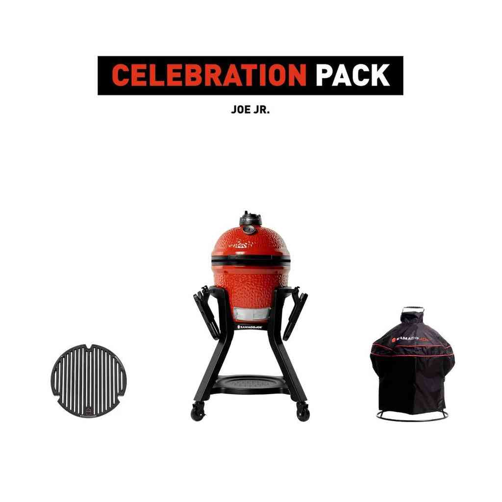 Kamado Joe Junior Celebration Pack – Groots barbecueën op elk gewenst moment - Stookrijk
