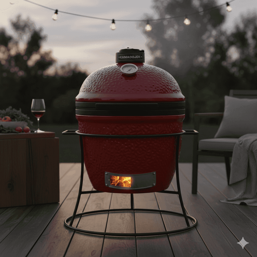 Kamado Joe Junior – Compacte krachtpatser inclusief startpakket - Stookrijk