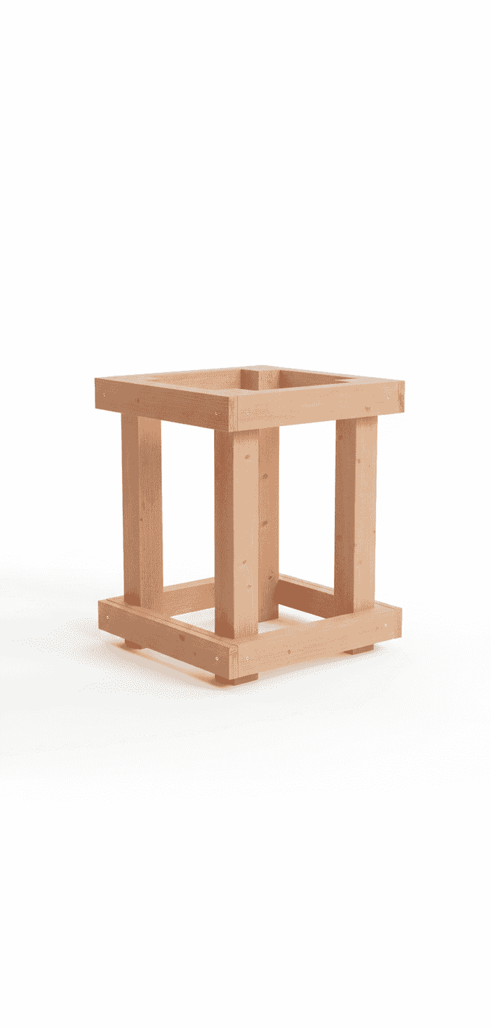 Onderstel Bokje Douglas Hout - Stookrijk