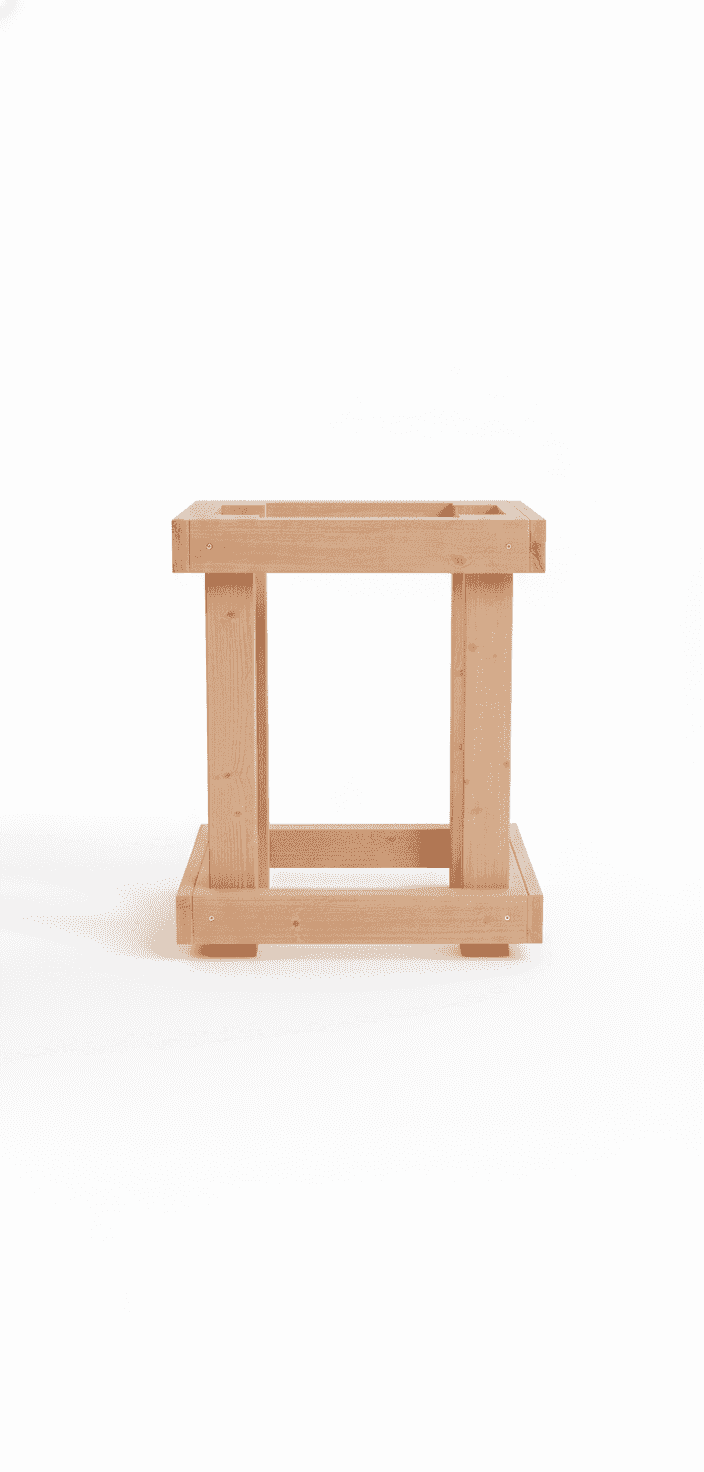 Onderstel Bokje Douglas Hout - Stookrijk