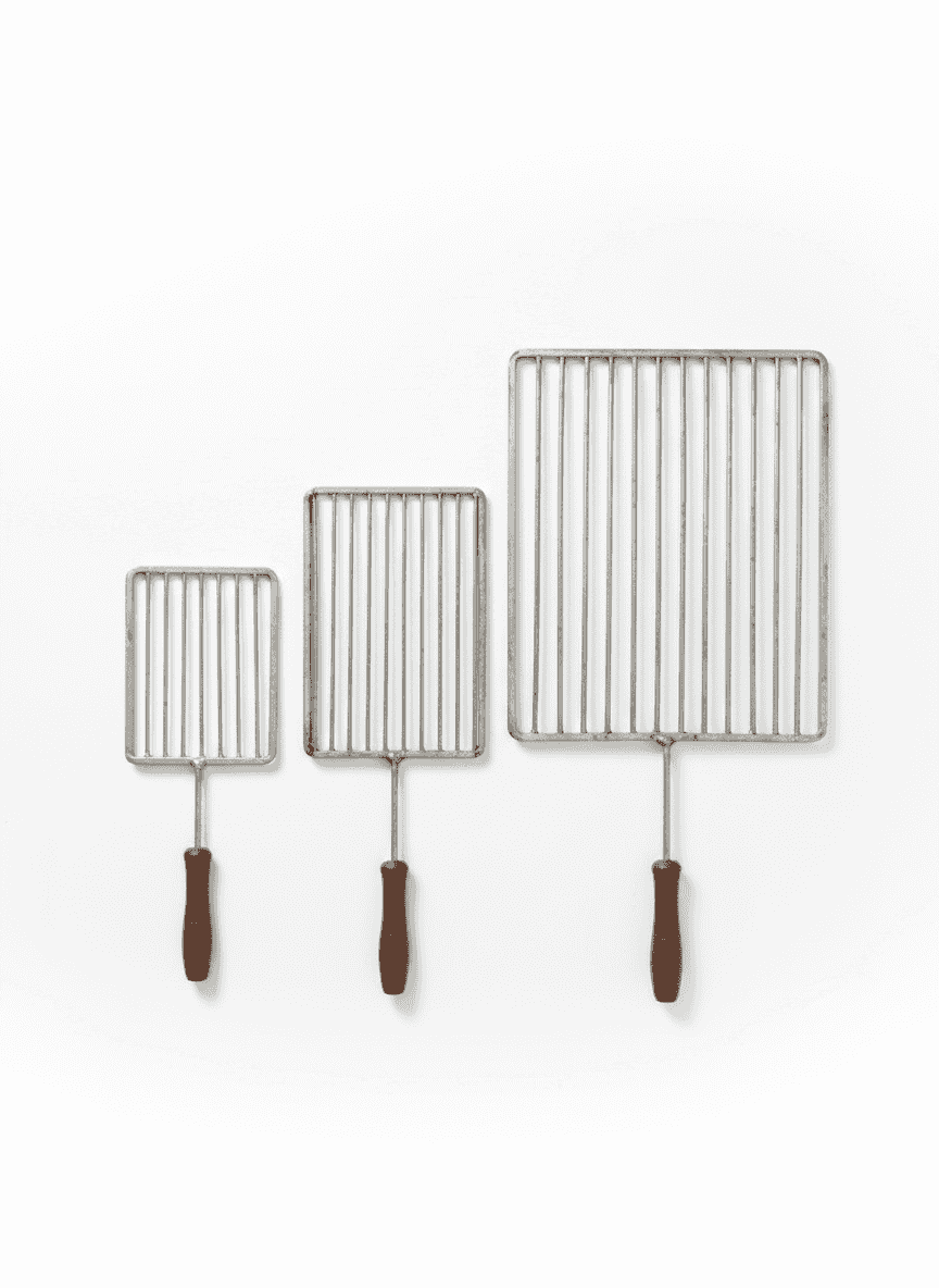 RVS Grillrekjes Steenoven - Stookrijk