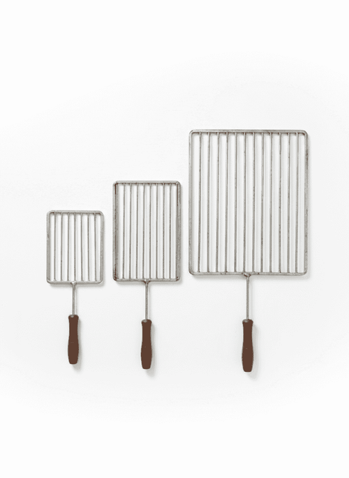 RVS Grillrekjes Steenoven - Stookrijk